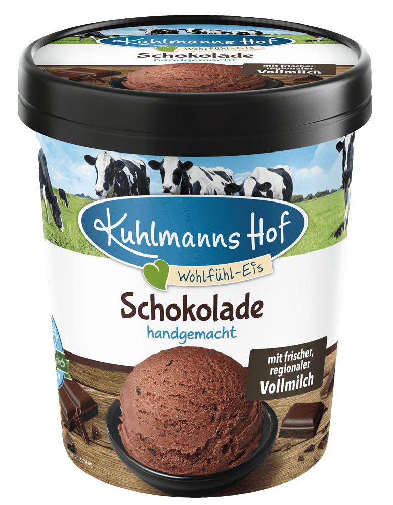 Milch-Eis Schokolade